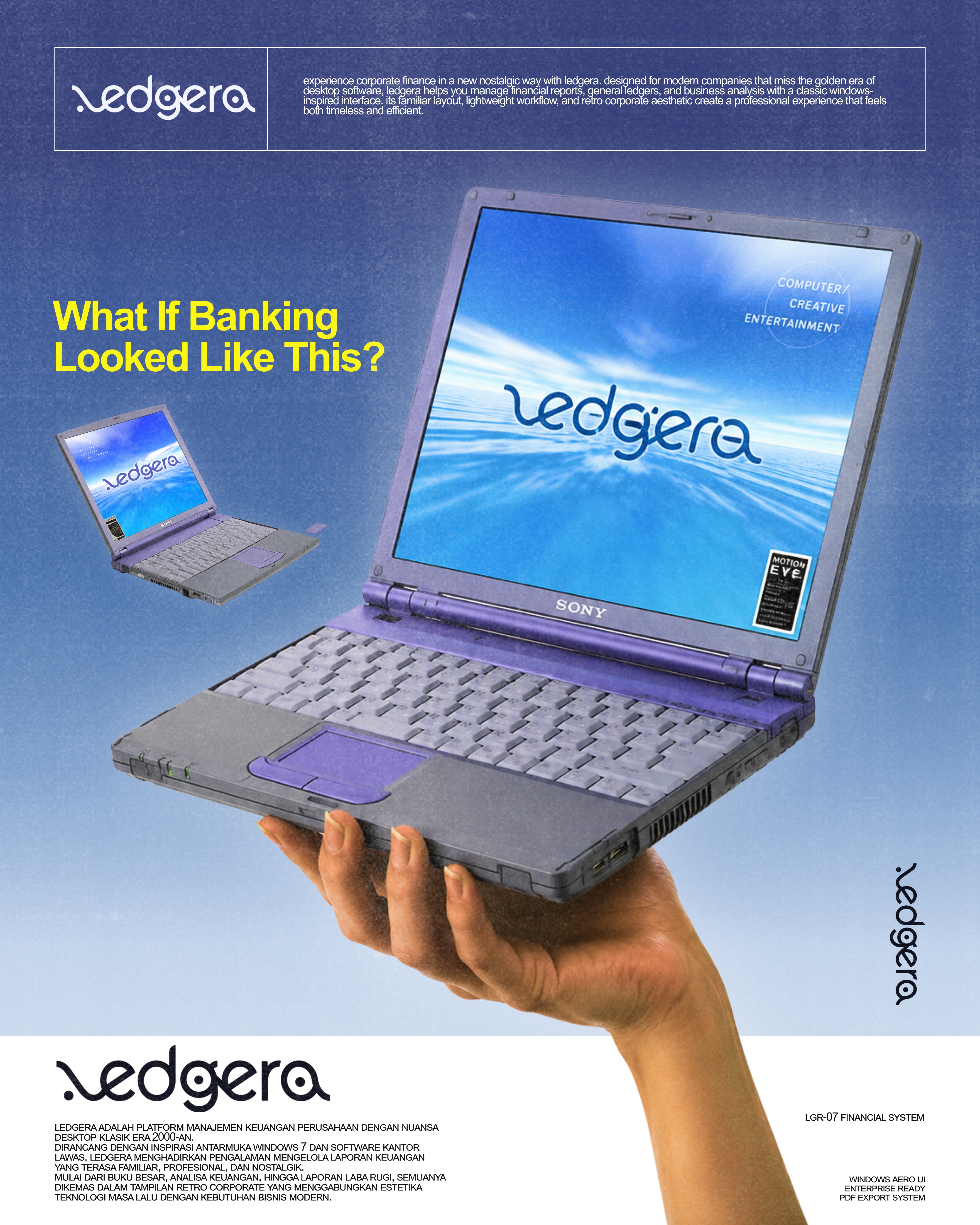 LEDGERA-Source Code Aplikasi Akutansi  2000s Style